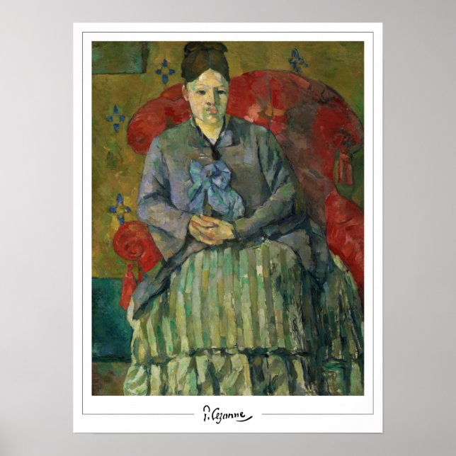 Paul Cézanne Zedign Poster de arte #52 (Frente)