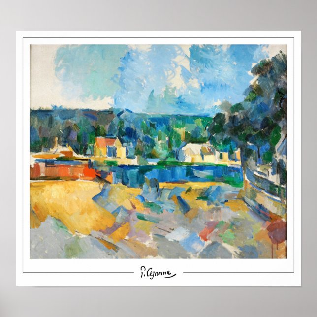 Paul Cézanne Zedign Poster de arte #591 (Frente)