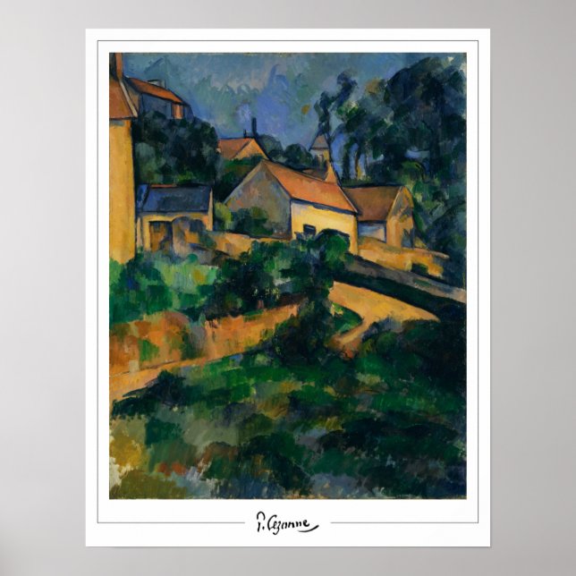 Paul Cézanne Zedign Poster de arte #62 (Frente)