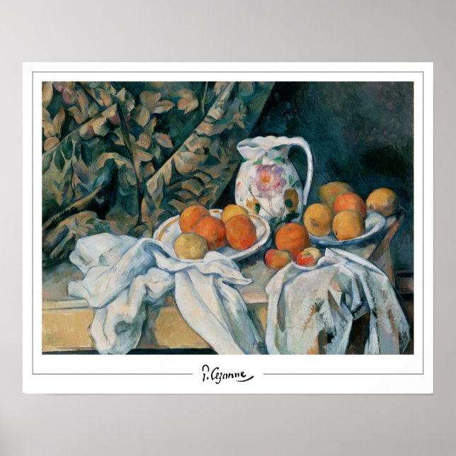 Paul Cézanne Zedign Poster de arte #679 (Frente)