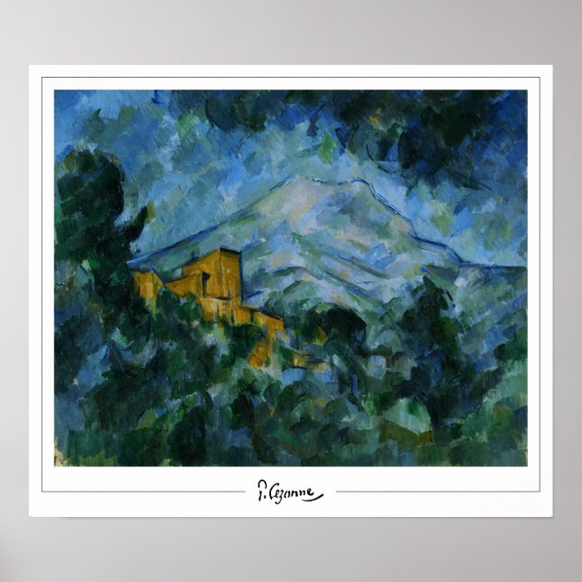 Paul Cézanne Zedign Poster de arte #68 (Frente)