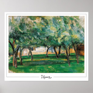 Paul Cézanne Zedign Poster de arte #7