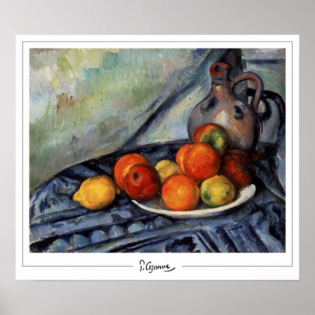 Paul Cézanne Zedign Poster de arte #71 (Frente)