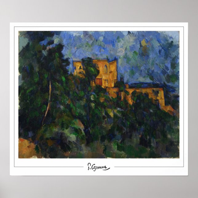 Paul Cézanne Zedign Poster de arte #73 (Frente)