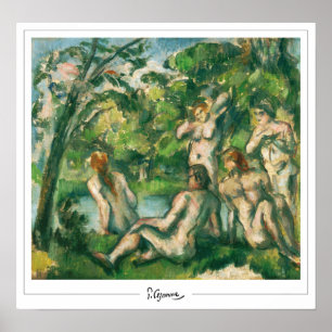 Paul Cézanne Zedign Poster de arte #99
