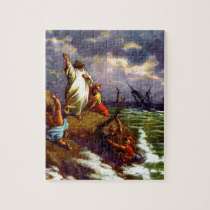 Paul en el naufragio diseño del rompecabezas