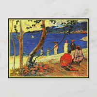 Paul Gaugin - Una postal costera