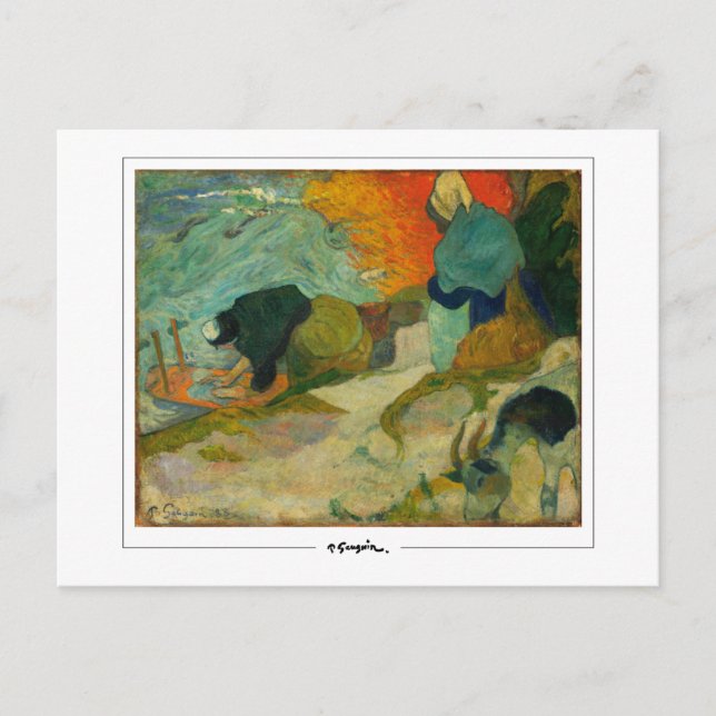 Paul Gauguin #17 - postal Bella Artes (Anverso)