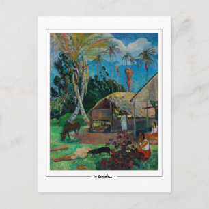 Paul Gauguin #1 - Tarjeta postal de arte fino