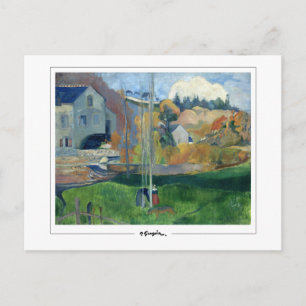 Paul Gauguin #212 - Tarjeta postal de arte fino