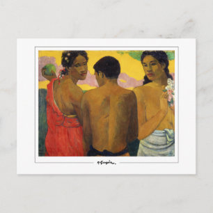 Paul Gauguin #421 - Tarjeta postal de arte fino