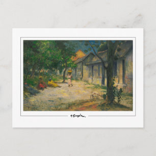 Paul Gauguin #496 - Tarjeta postal de arte fino