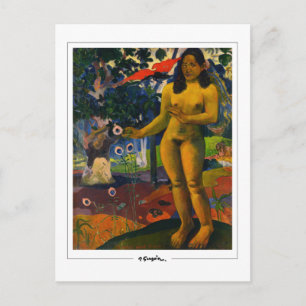 Paul Gauguin #4 - Tarjeta postal de arte fino