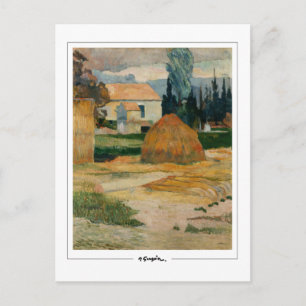 Paul Gauguin #503 - Tarjeta postal de arte fino