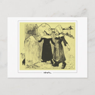Paul Gauguin #507 - Tarjeta postal de arte fino