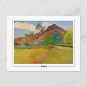 Paul Gauguin #98 - Tarjeta postal de arte fino