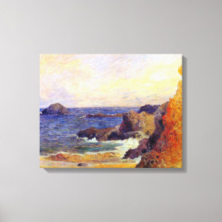 Paul Gauguin - Costa rocosa Pintura de arte fino