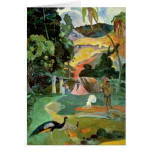 Paul Gauguin   Matamoe o Paisaje con pavos reales