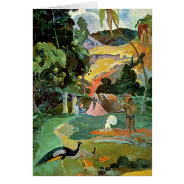 Paul Gauguin | Matamoe o Paisaje con pavos reales (Frente)