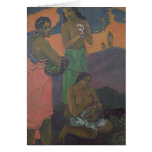 Paul Gauguin Maternidad o tres mujeres en el mar