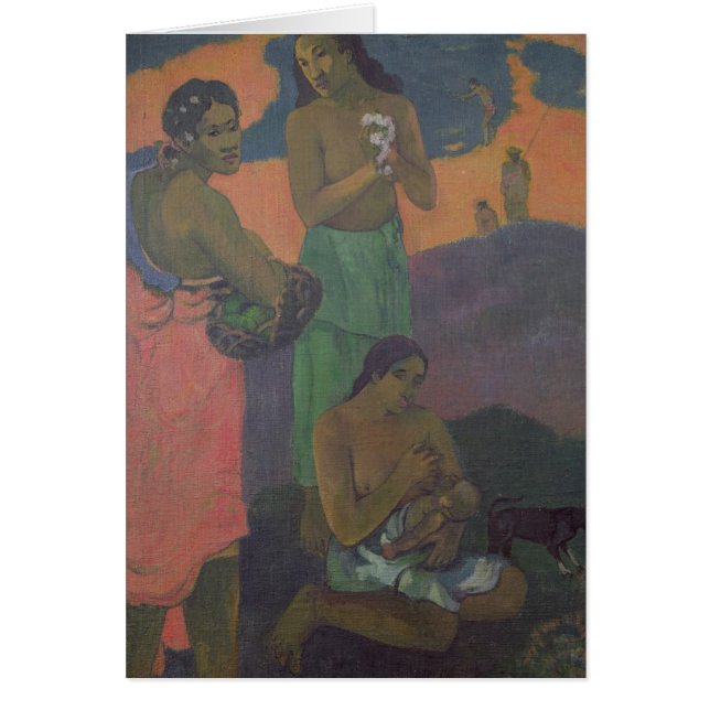 Paul Gauguin | Maternidad o tres mujeres en el mar (Frente)