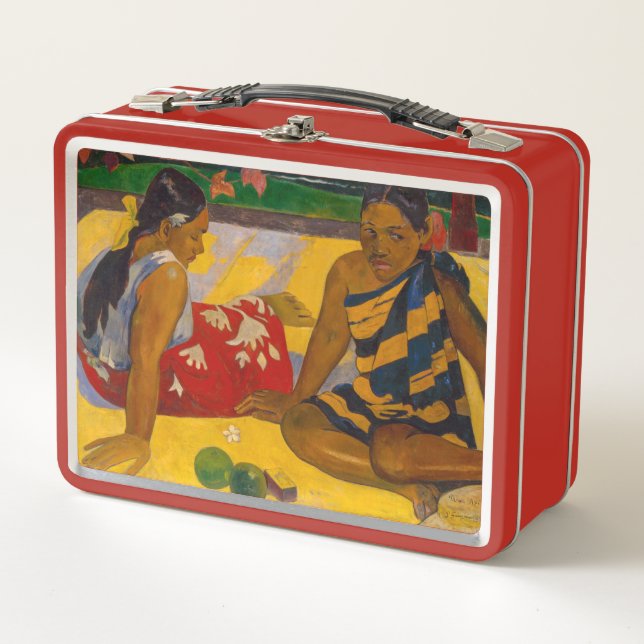 Paul Gauguin - Parau Api / ¿Qué hay de nuevo? (Anverso)