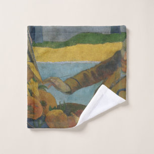 Paul Gauguin Vincent van Gogh pintando girasoles