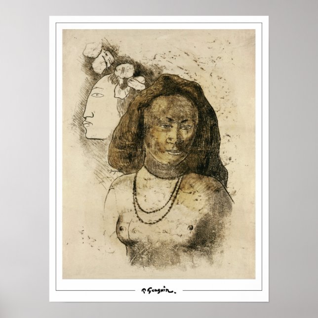 Paul Gauguin Zedign Poster de arte #210 (Frente)