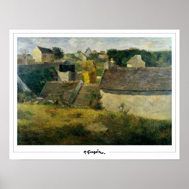 Paul Gauguin Zedign Poster de arte #27 (Frente)