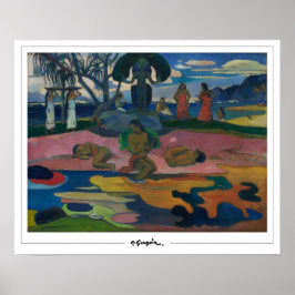 Paul Gauguin Zedign Poster de arte #383