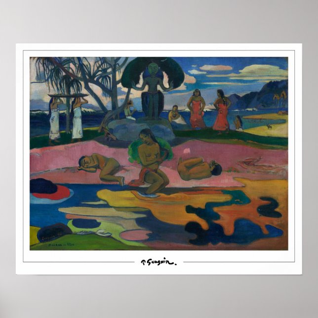 Paul Gauguin Zedign Poster de arte #383 (Frente)