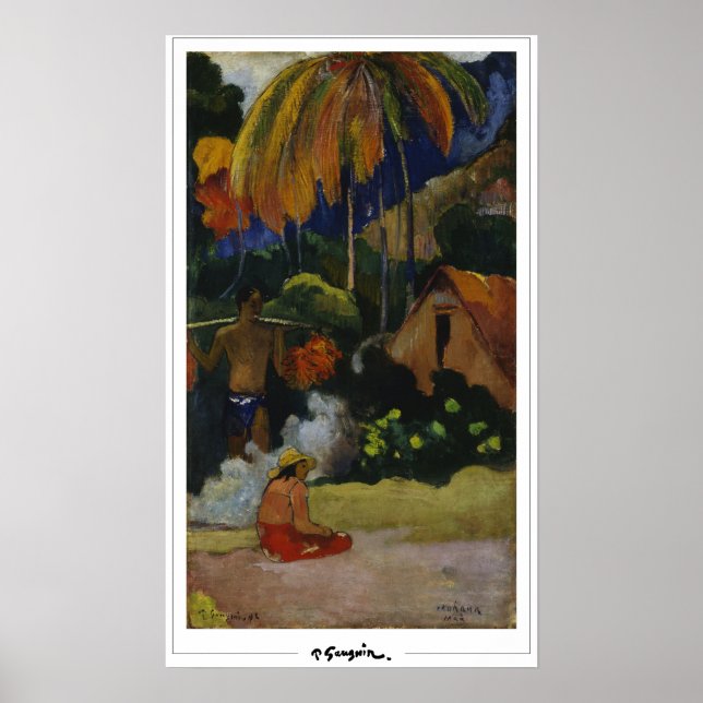 Paul Gauguin Zedign Poster de arte #438 (Frente)