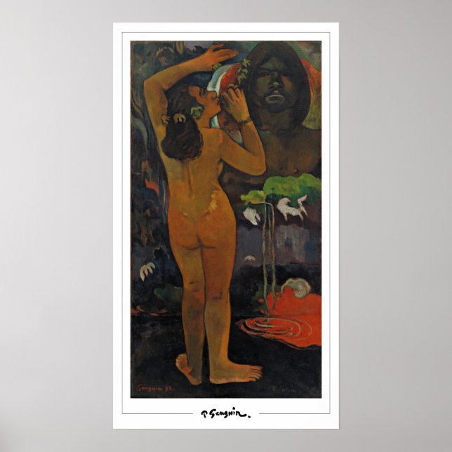 Paul Gauguin Zedign Poster de arte #502 (Frente)