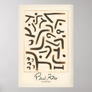 Paul Klee El crecimiento agita la impresión de art