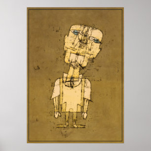 Paul Klee Fantasma de un Genio Arte Abstracto Vint