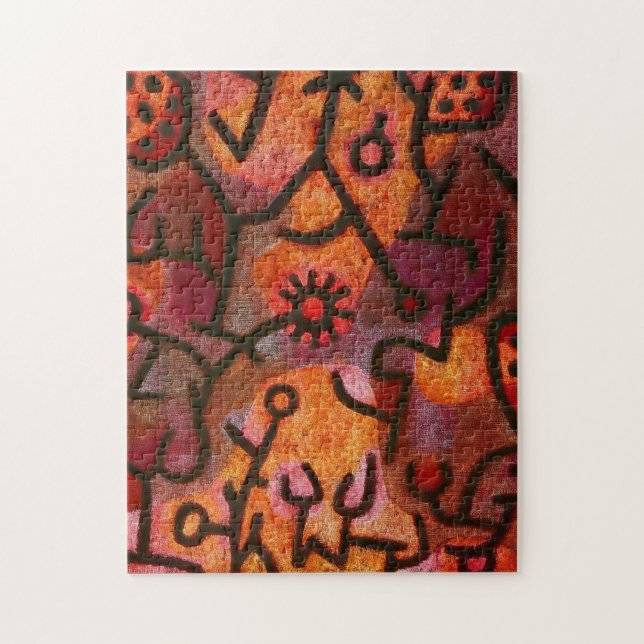Paul Klee Flora di Roccia Puzzle (Vertical)