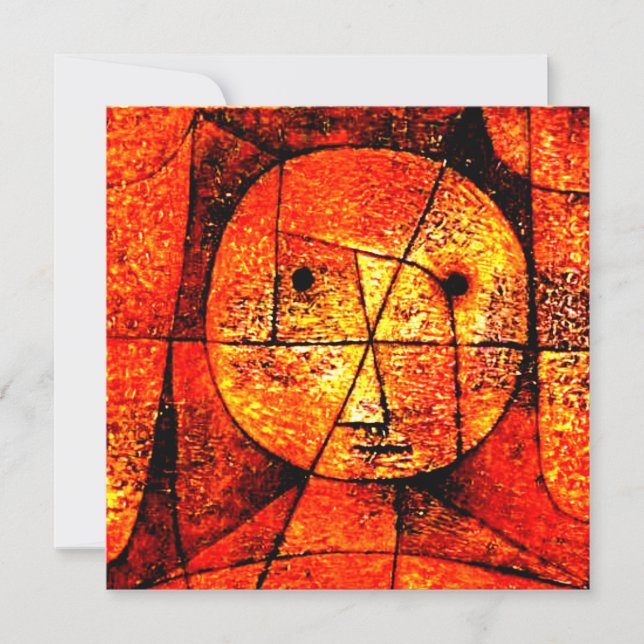 Paul Klee - Gasas, arte abstracto,  (Anverso)