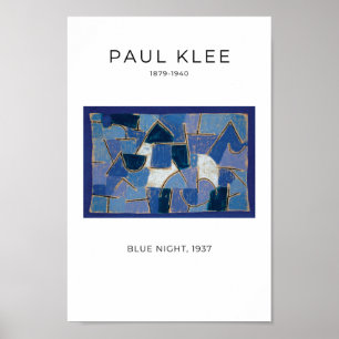 Paul Klee, Noche Azul - Arte abstracto moderno