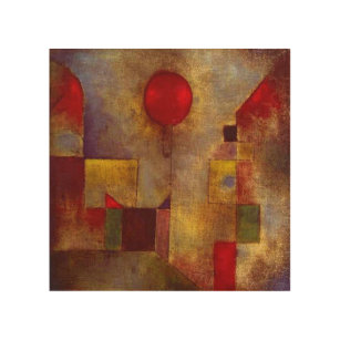 Paul Klee Red Balloon Resumen Arte Colorido