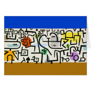 Paul Klee Rich Harbor Abstrae Expressionismo