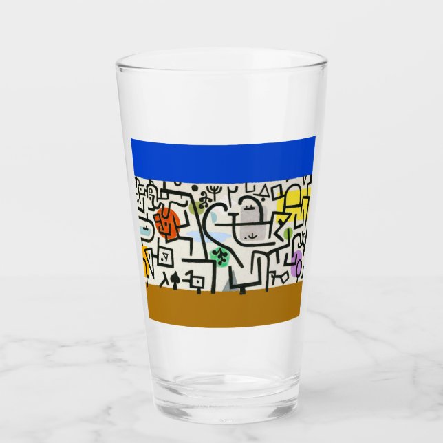 Paul Klee Rich Harbor Abstrae Expressionismo (Anverso)