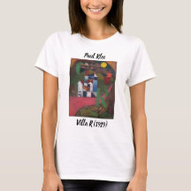 Paul Klee Villa R Cubist Pintando camiseta
