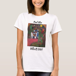 Paul Klee Villa R Cubist Pintando camiseta