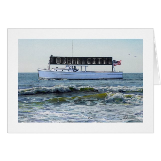 Paul McGehee "A Rótulo of Summer", tarjeta de Ocea (Anverso (Horizontal))