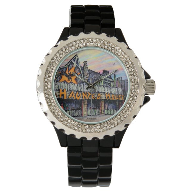 Paul McGehee "La casa embrujada" reloj de pulsera (Anverso)