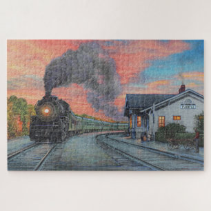 Paul McGehee "Old Fairfax Station" Puzzle Jigsaw
