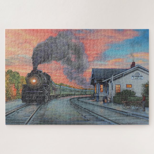 Paul McGehee "Old Fairfax Station" Puzzle Jigsaw (Horizontal)