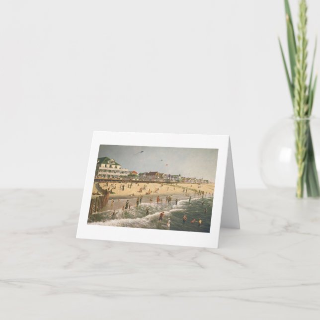 Paul McGehee tarjeta "del océano de una memoria de (Anverso)