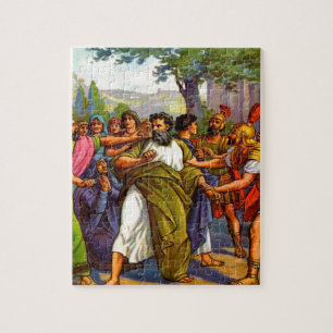 Paul que va al diseño del rompecabezas de la