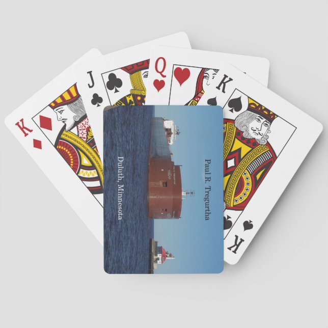 Paul R. Tregurtha Duluth jugando cartas (Reverso)